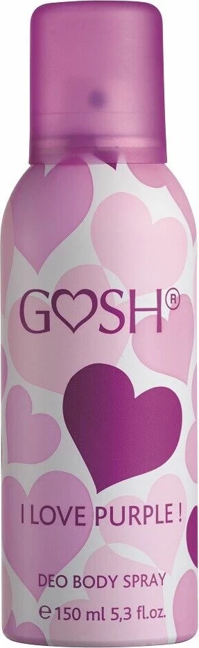 Deodorant Sprej Gosh 150 ml, I Love Purple