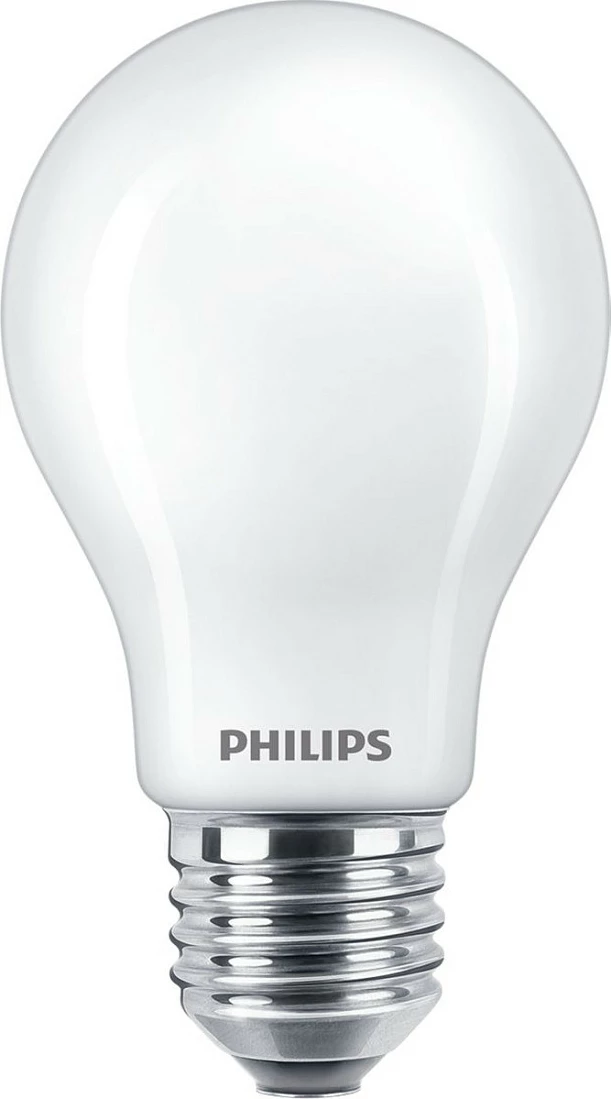 Llambë LED Philips CorePro, E27, A60, 8.5W (ekuivalent 75W), 2700K 827, frosted