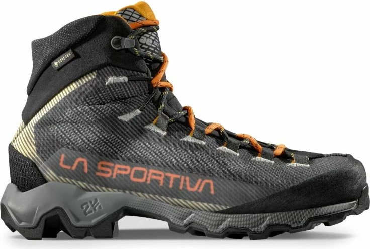 Atlete hiking La Sportiva Aequilibrium Hike GTX ZFHS137G00Y02, carbon/papaya [Madhësia: 42.5]