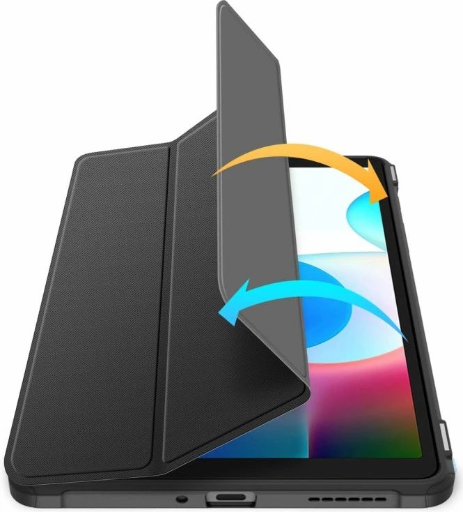 Kapak tablet Dux Ducis Toby për Realme Pad Mini, i zi