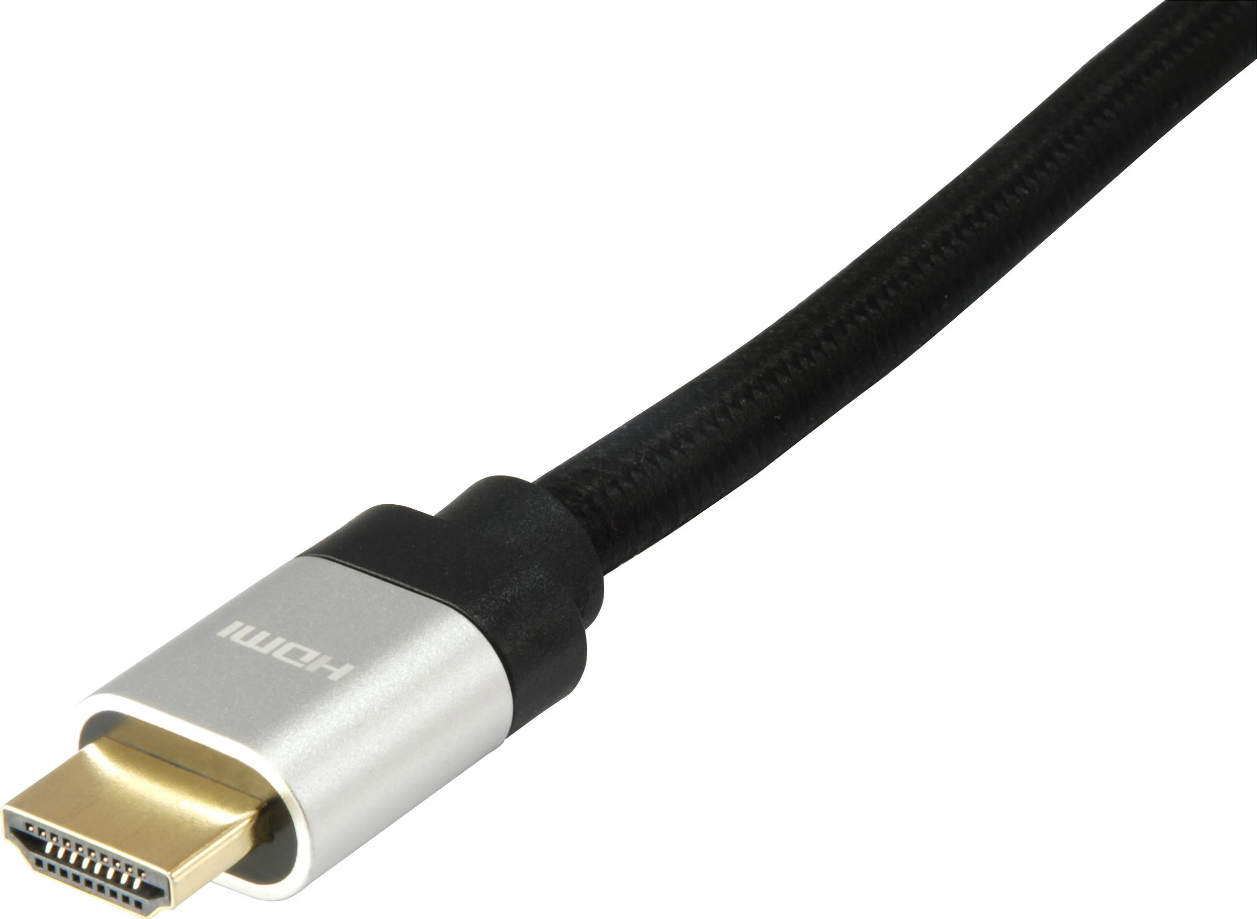 Kabëll HDMI Equip 119383, 5.0m, 8K/60Hz, 4K/120Hz, i zi, argjendtë