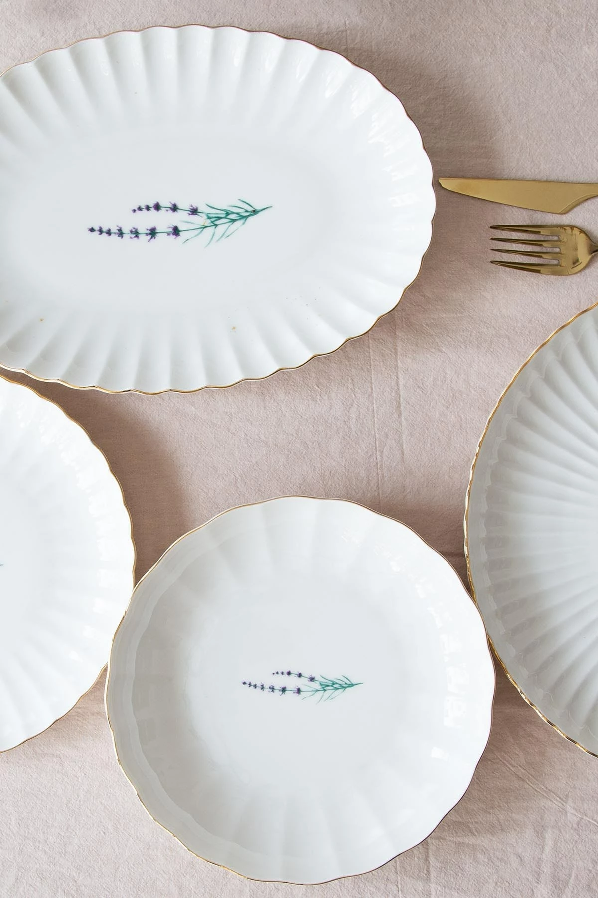 Set pjatash servirëse (2 copë), Hermia, BNLZF28KYS24012673