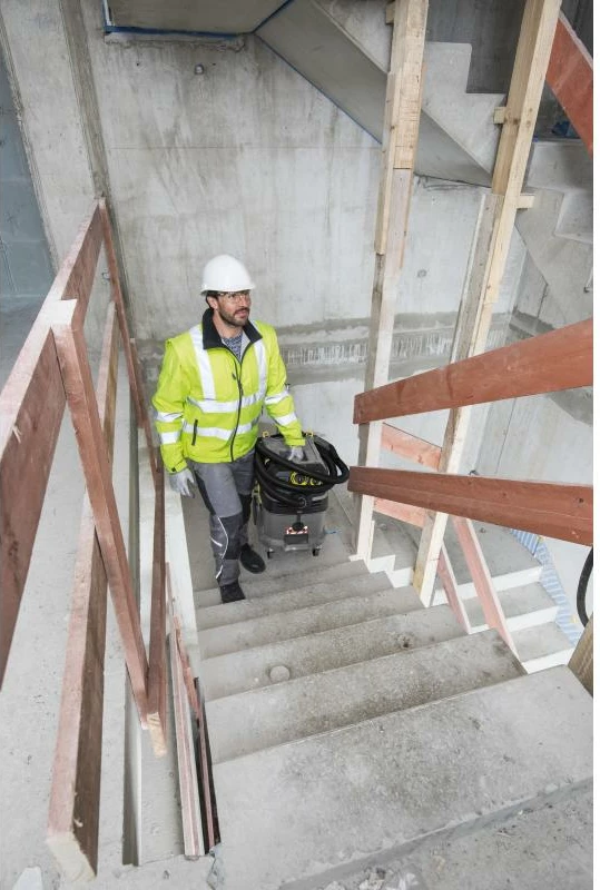 Fshesë industriale me ujë/dry Kärcher NT 30/1 Tact Te M 30 L, prizë për vegla, antistatike, e zezë/gri