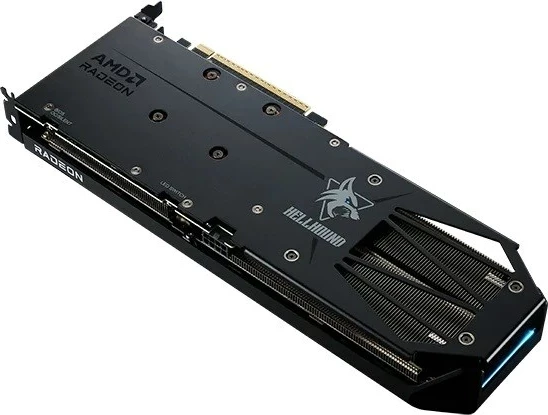 Kartelë grafike PowerColor RX 9060 XT Hellhound, 16 GB, GDDR6, e zezë