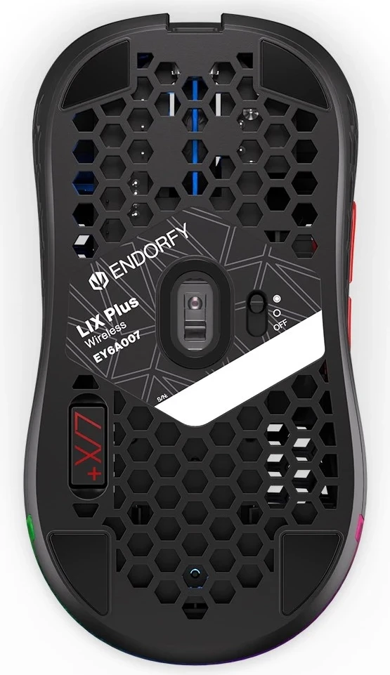 Miunë Wireless ENDORFY LIX Plus, RF Wireless + USB Type-C, 19000 DPI, e zezë
