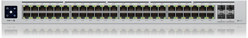 Switch rrjeti Unifi Standard 48 PoE, 48 porta, Layer 2, pa zhurmë