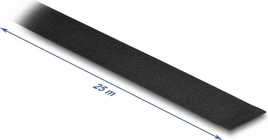 Shirit izolues tekstil DeLOCK Cloth Tape 25m x 25mm, PET, i zi
