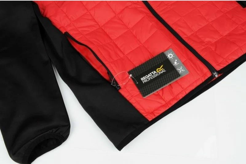 Xhaketë për meshkuj Regatta, modeli Modular Thermal M TRA517, e zezë dhe e kuqe [Madhësia: XL]