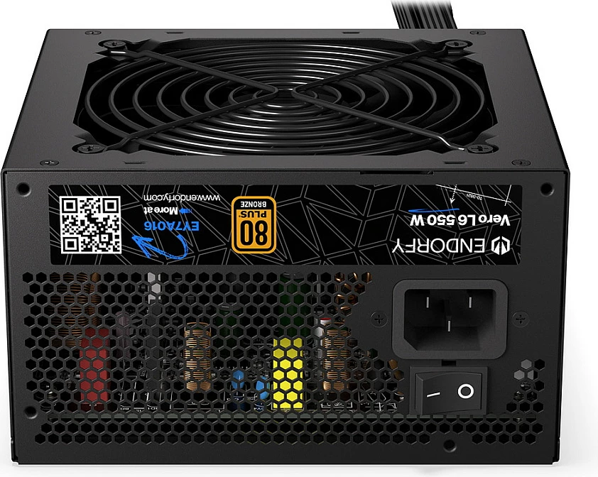 Furnizues rryme Endorfy Vero L6 550W, 80 PLUS Bronze, ATX 3.1, jo-modular, i zi