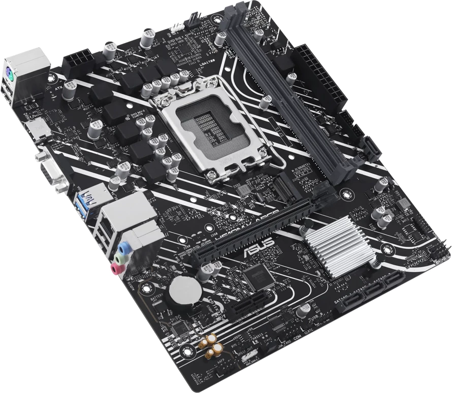 Pllakë amë ASUS PRIME H610M-K ARGB mATX LGA1700 DDR5