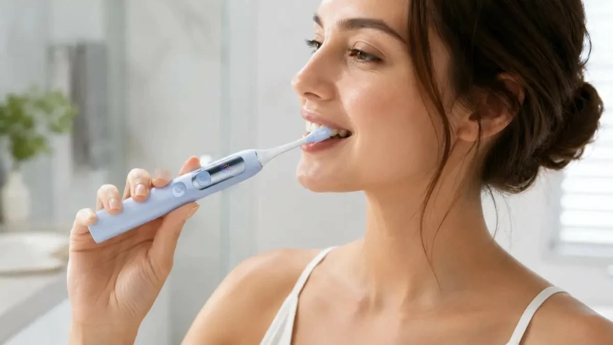 Furçë dhëmbësh elektrike Xiaomi Mijia Smart Servo-Oscillation Electric Toothbrush Pro, Bluetooth, IPX8, USB-C, blu