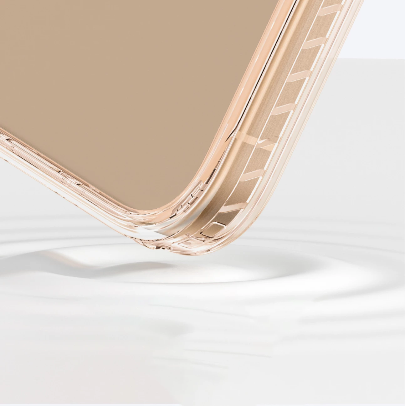 Mbështjellës AmazingThing Titan Pro Mag me unazë magnetike për iPhone 16 Pro Max, Rozë e artë