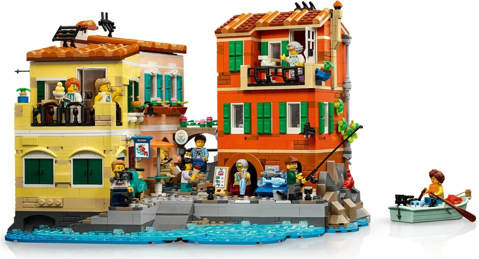 Set LEGO IDEAS Italian Riviera 21359, për të rritur, shumëngjyrësh
