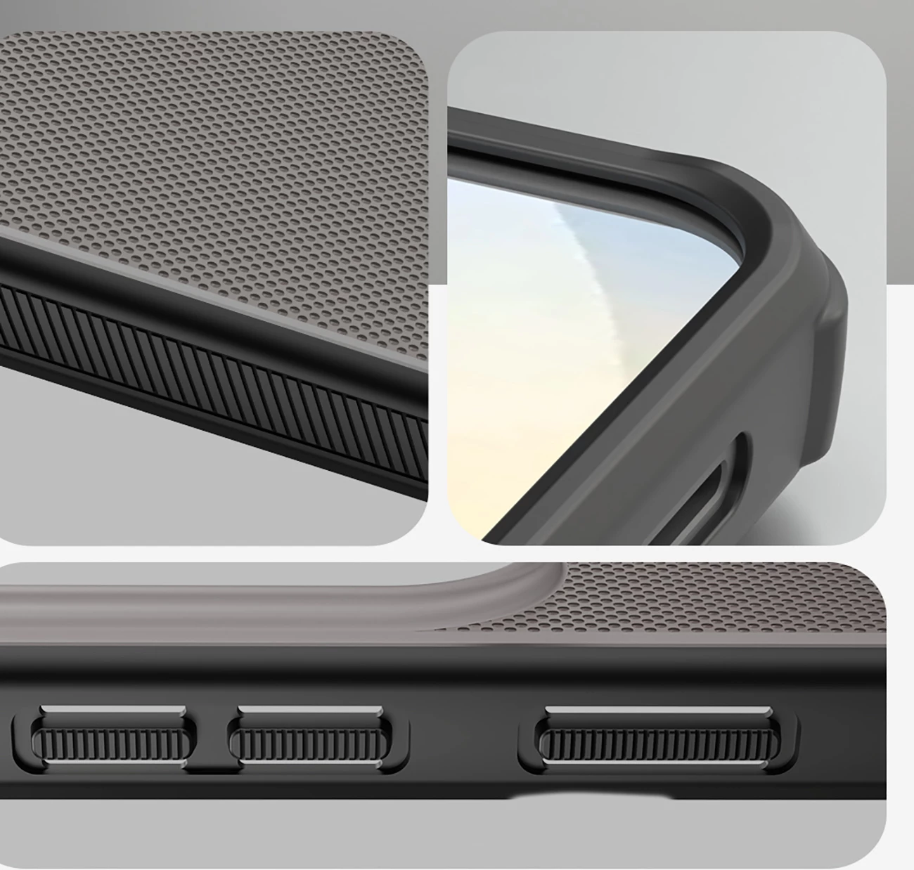 Mbështjellës Nillkin Super Frosted Shield Pro për Samsung Galaxy S26+, TPU/PC, e zezë transluzente, me kuti