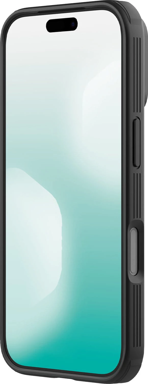 Mbështjellës NILLKIN CamShield Pro për iPhone 17 Pro, me kapak mbrojtës për kamerë, i zi