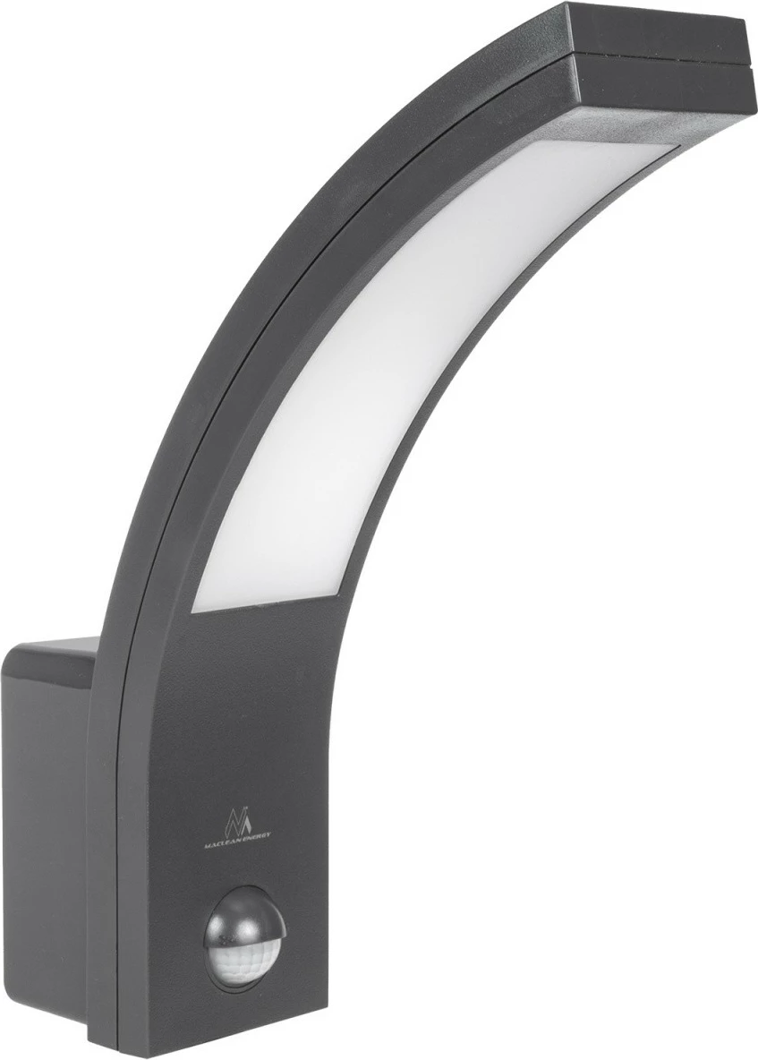 Llampë LED me sensor lëvizjeje Maclean MCE244G, 10W, 750 lm, IP54, gri