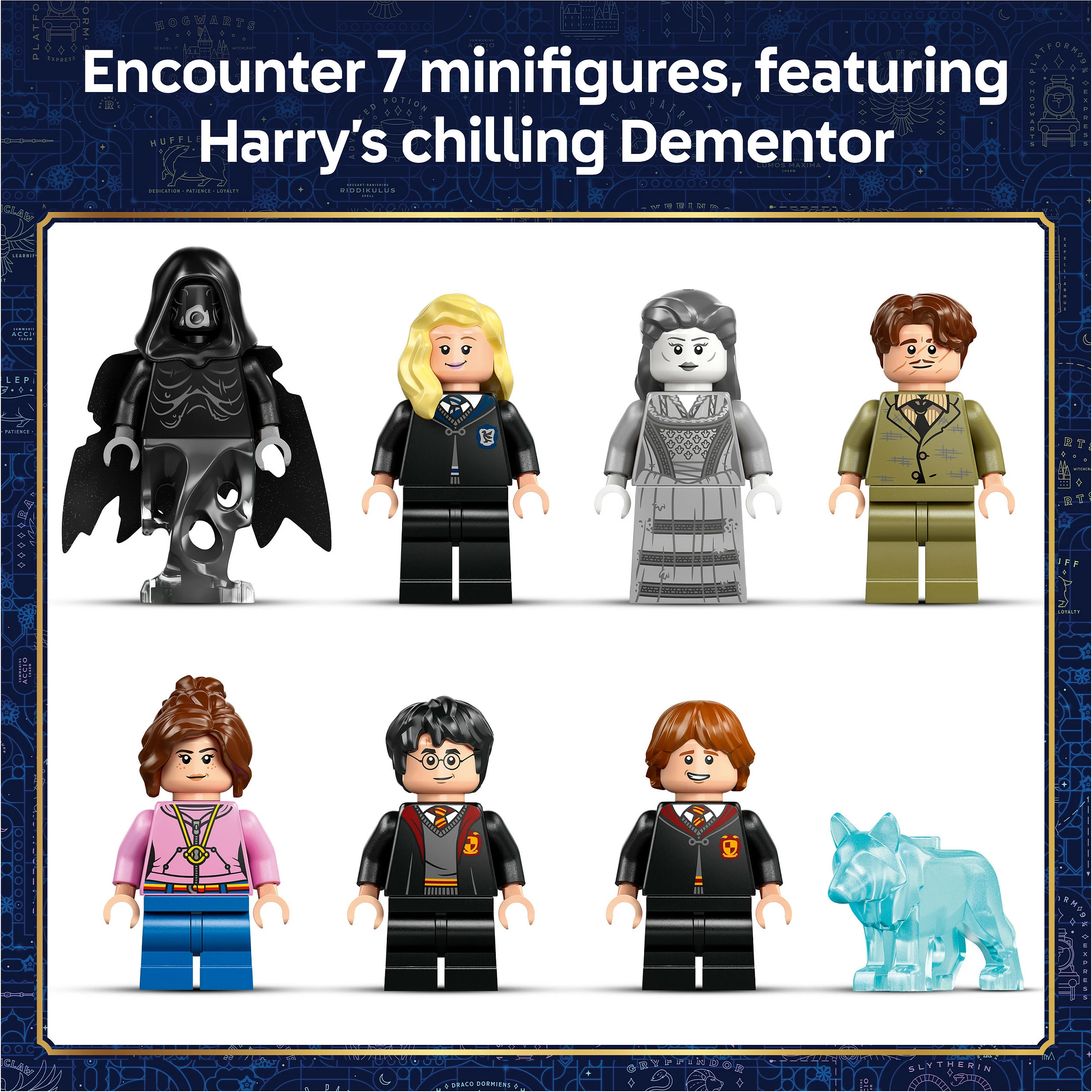 Set ndërtimi LEGO Harry Potter Hogwarts Castle 76463, 907 copë, 7 minifigura, shumëngjyrësh