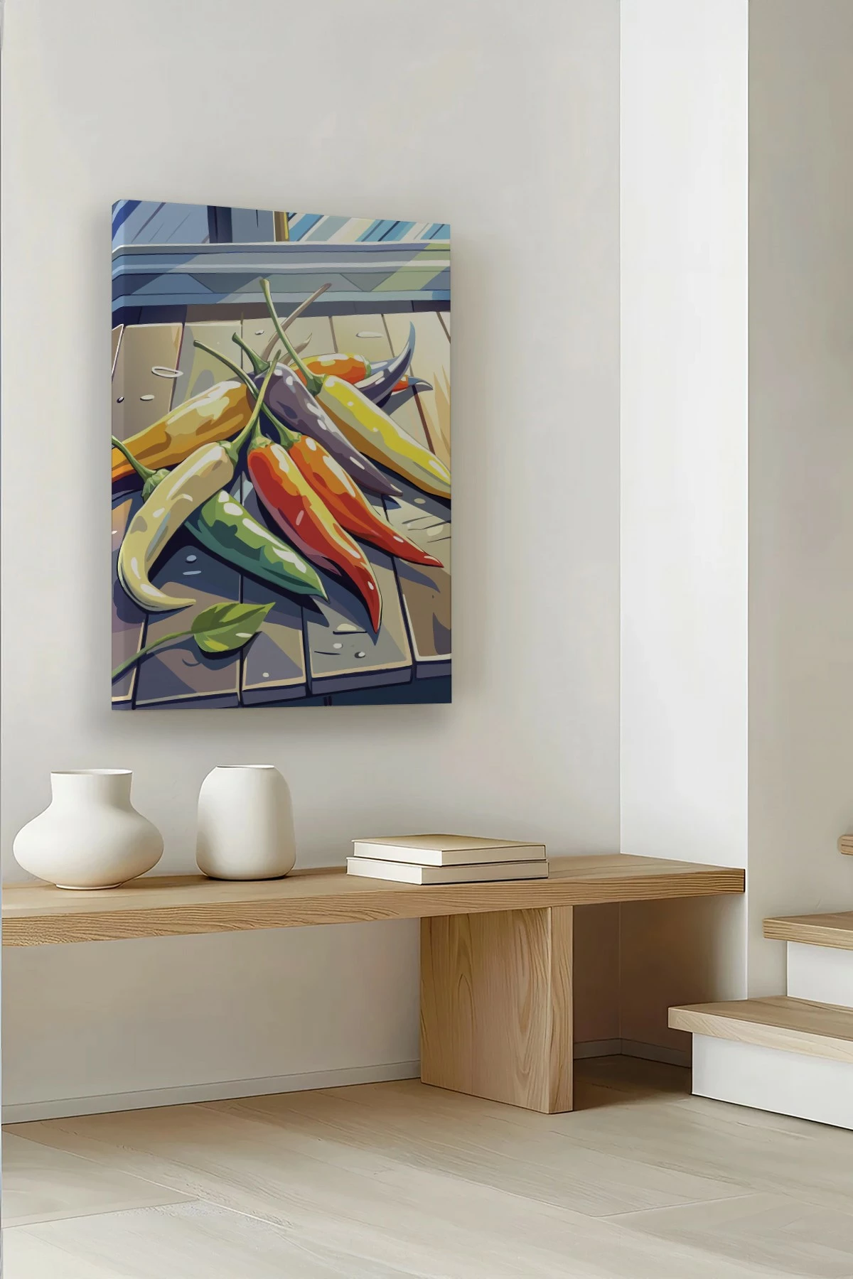 Pikturë dekorative në kanavacë, shumëngjyrëshe, Wallity Ersysb053, 50x70cm