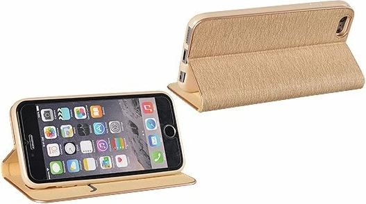 Mbështjellës HAVANA Premium Flip Cover për iPhone XR, MPN 7889, Gold