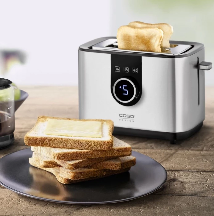 Toster buke CASO Selection T2 (2769) 2-feta 920W 7 nivele, inox