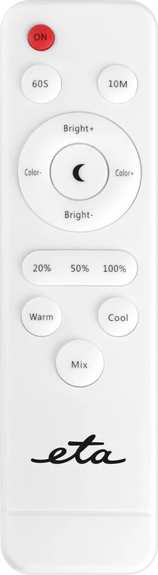 Llambë Tavoline Led ETA 289390010 (Bardhë, 71 x 47 x 5 cm)