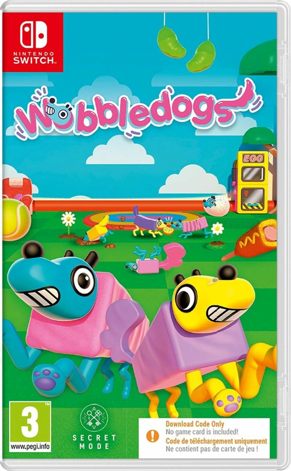Lojë Nintendo Switch Secret Mode Wobbledogs, CIAB (download code), PEGI 3