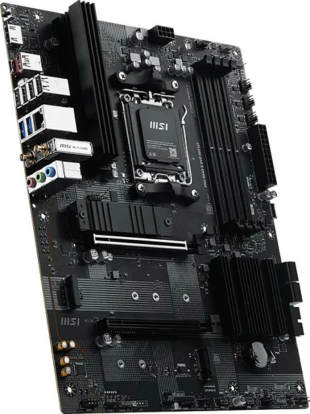 Pllakë amë MSI PRO B840-S EVO WIFI6E, Socket AM5, ATX, DDR5 deri 256GB, Wi‑Fi 6E, 2.5G LAN, e zezë