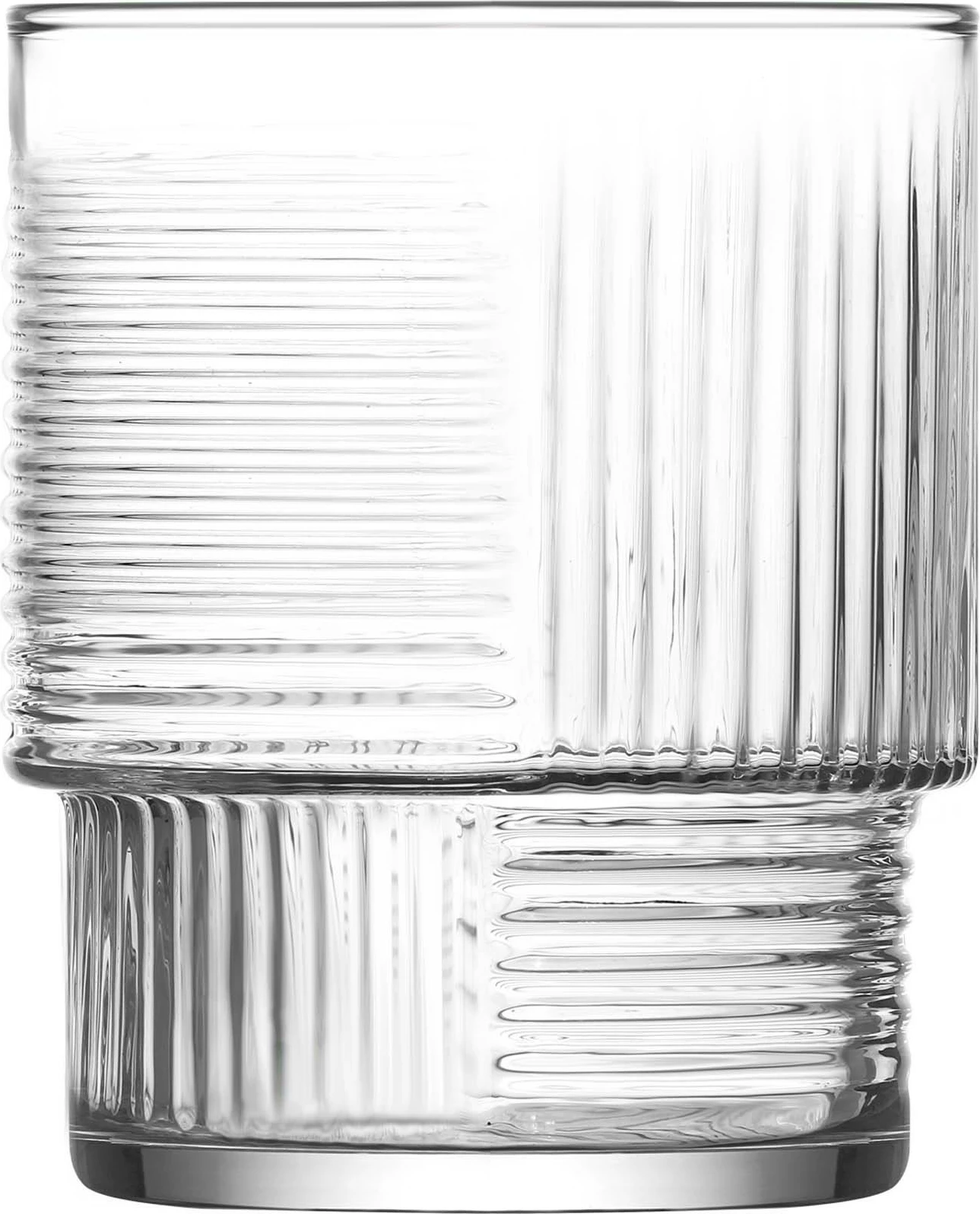 Gotë për pije freskuese LAV Istanbul 325 ml transparente, set 12 copë