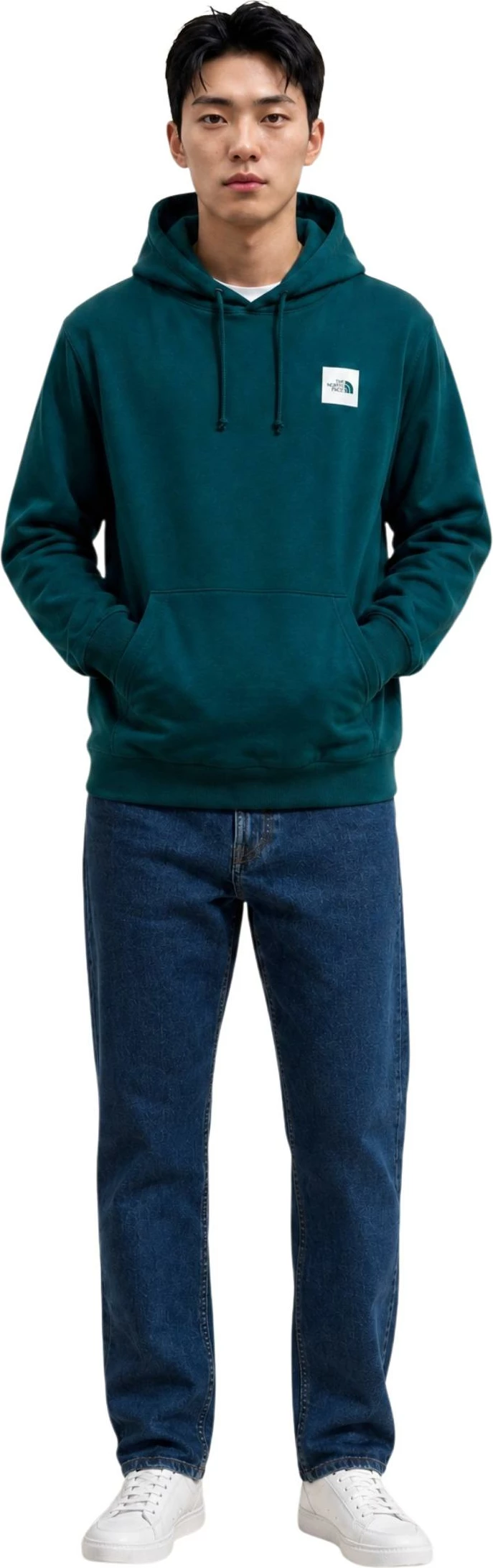 Duks me kapuç The North Face M BOX HD REG HD NF0A8JAX për meshkuj, Oil [Madhësia: XL]
