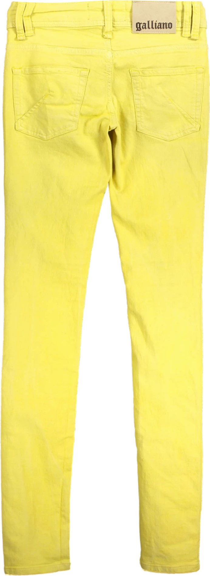 Xhinse femra JOHN GALLIANO Denim, e verdhë