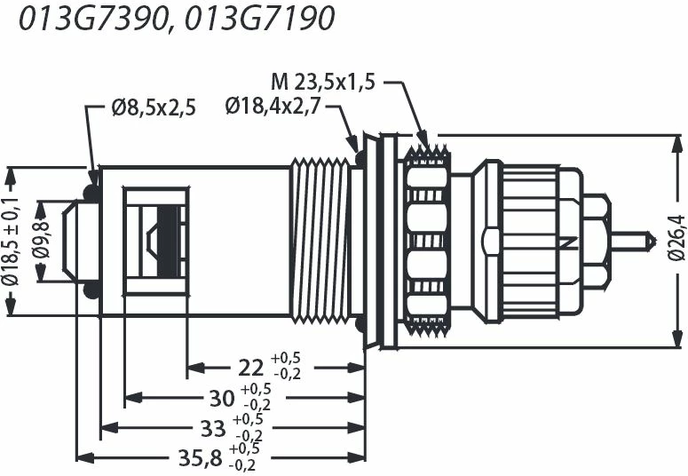Insert valvule Danfoss RA-N 013G7390 për radiator Purmo, G1/2\"A, me kapak mbrojtës (set)