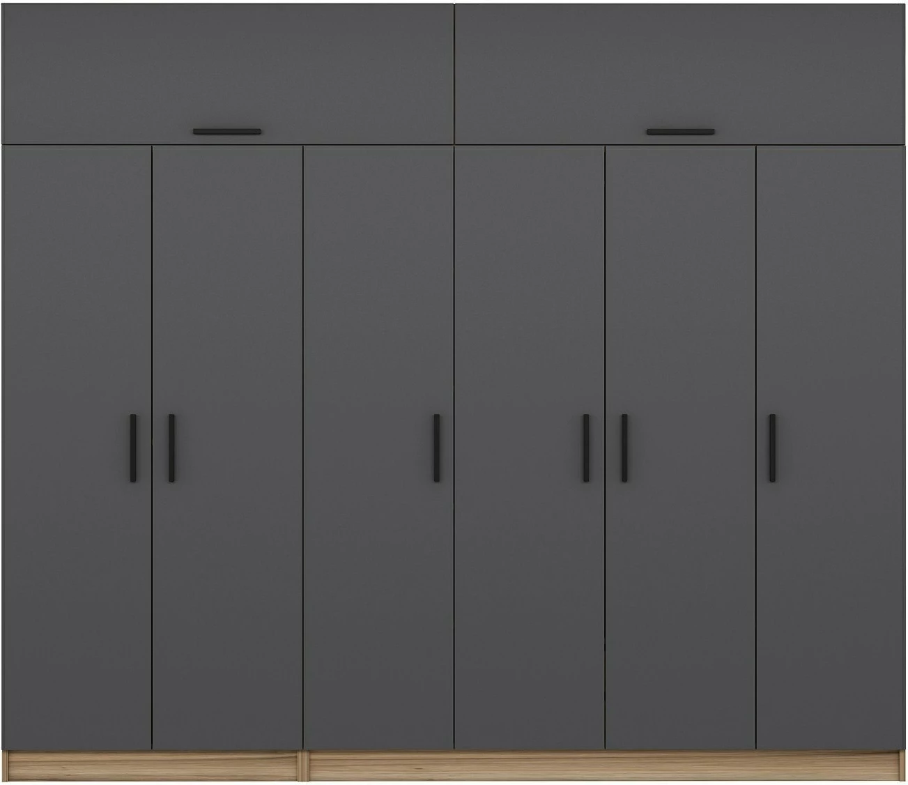 Dollap Skye Decor, ngjyrë antracit, 7530