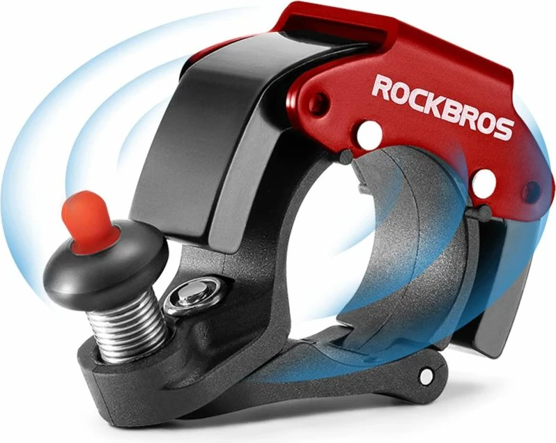 Zile alumini për biçikletë Rockbros, e kuqe