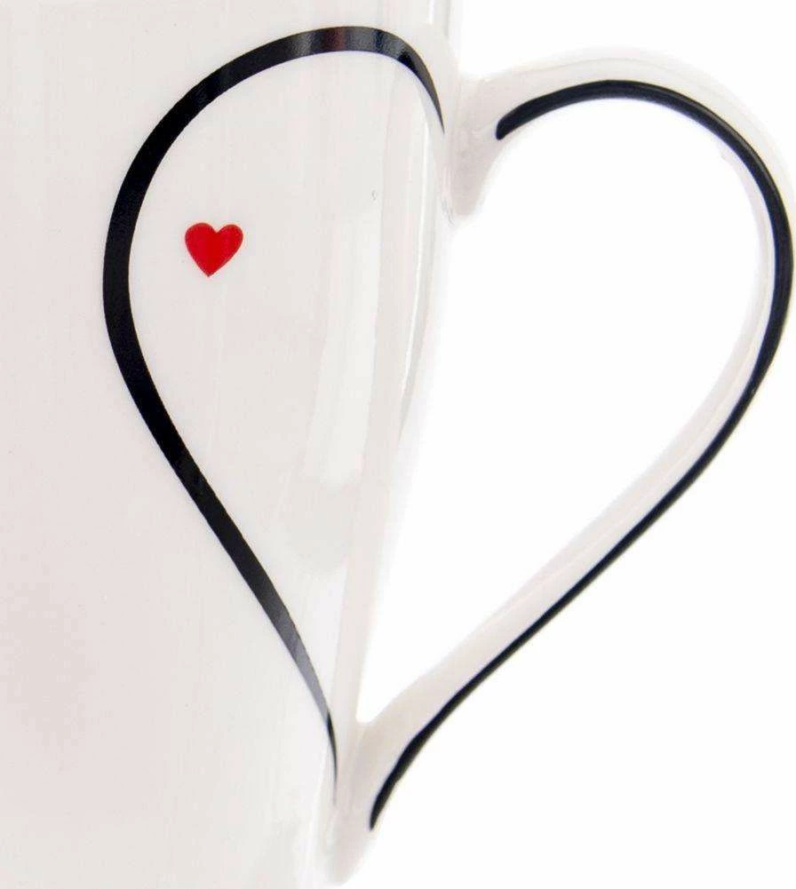 Filxhan porcelani Orion 0.38 L, me dorezë, i bardhë