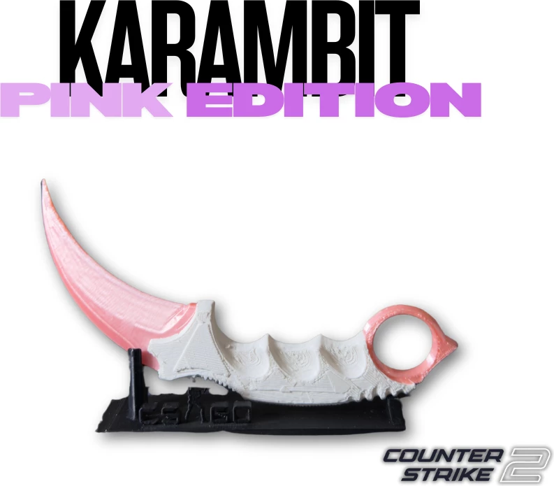 Thikë CS2/CS:GO - Karambit Pink