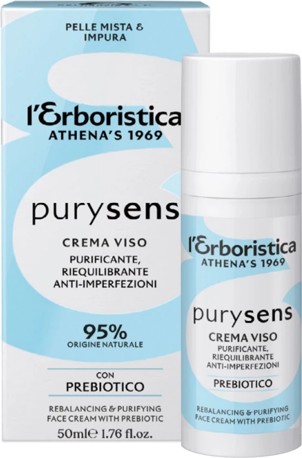 Krem fytyre L'Erboristica Purysens për femra 50ml
