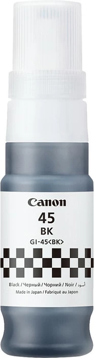 Bojë printeri Canon GI-45BK, 70 ml, 3000 faqe, për MAXIFY GX1040/GX2040, e zezë