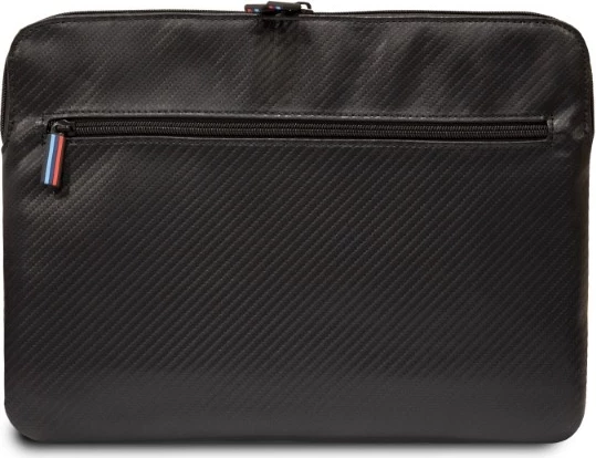 Mbështjellës laptopi BMW Carbon Tricolor, 14 inç, i zi