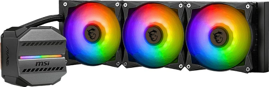 Ftohës i lëngshëm MSI MAG Coreliquid P360, 3 ventilatorë, ARGB, i zi