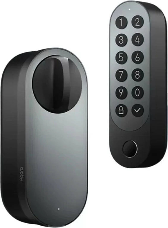Bravë smart Aqara U200, Bluetooth, kod/çelës/kartelë RF/telekomandë, IPX5, Li-Ion, e argjendtë/e zezë