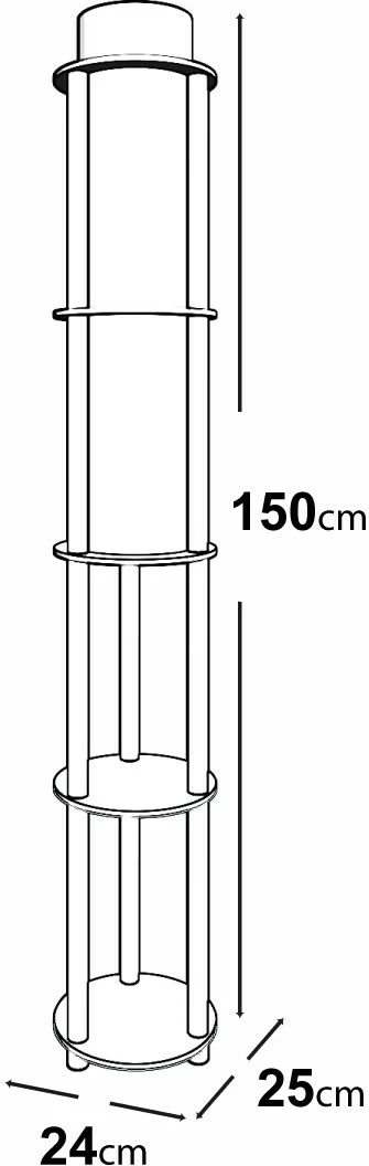 Llambë dyshemeje Opviq, ngjyrë arre, KS-11107