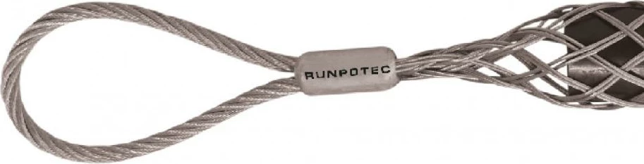 Cable pulling grip (sock) with loop - CW 800 E capstan winch