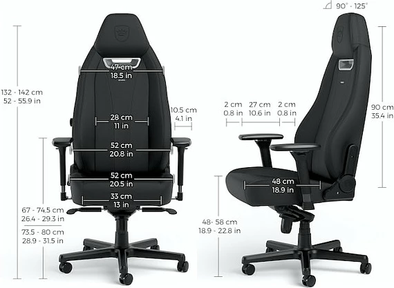 Karrige gaming Noblechairs LEGEND Black Edition, e zezë