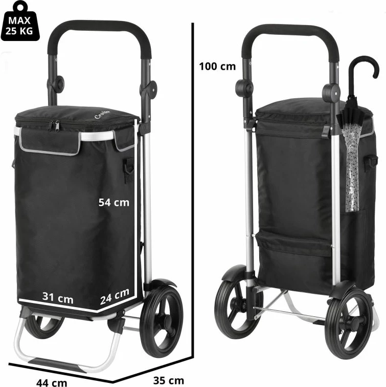 Karrocë blerjesh Yakimasport Allround Cruiser 650064, e zezë