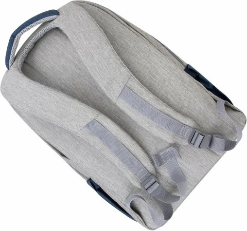 Ruksak laptopi RIVACASE 7567 anti-vjedhje për 17.3\" me USB, 0.78 kg, gri/blu