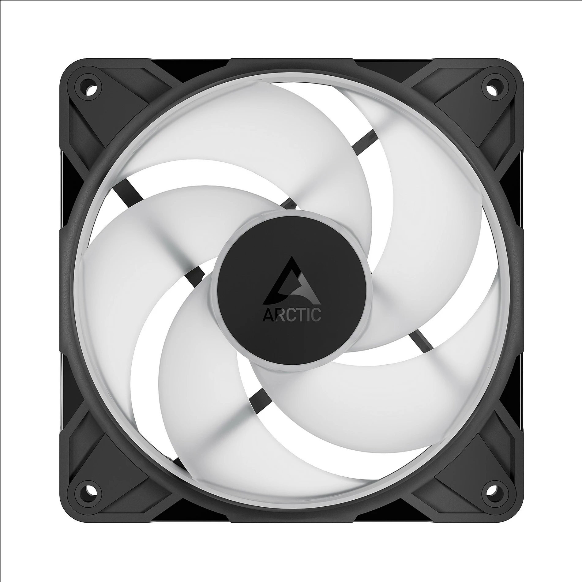 Ventilator kasë ARCTIC P12 Pro Reverse A-RGB PWM, 120mm, 4-pin, i zi