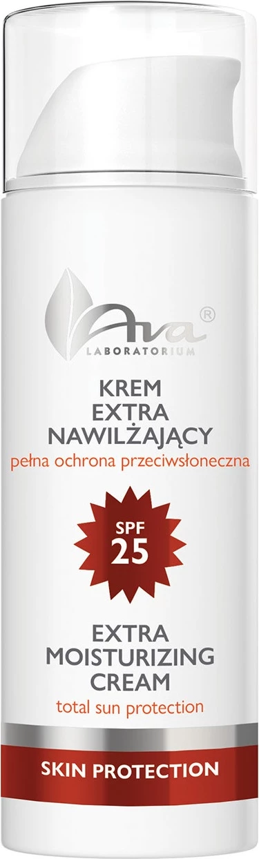 Krem hidratues për fytyrë Ava Laboratorium Skin Protection Extra Hydrating Cream për femra SPF25, 50ml