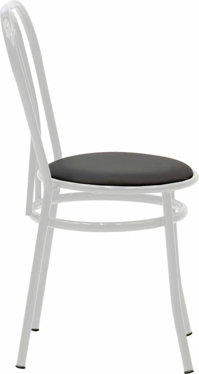 Karrige Vienna pu, metal, e zezë-bardhë