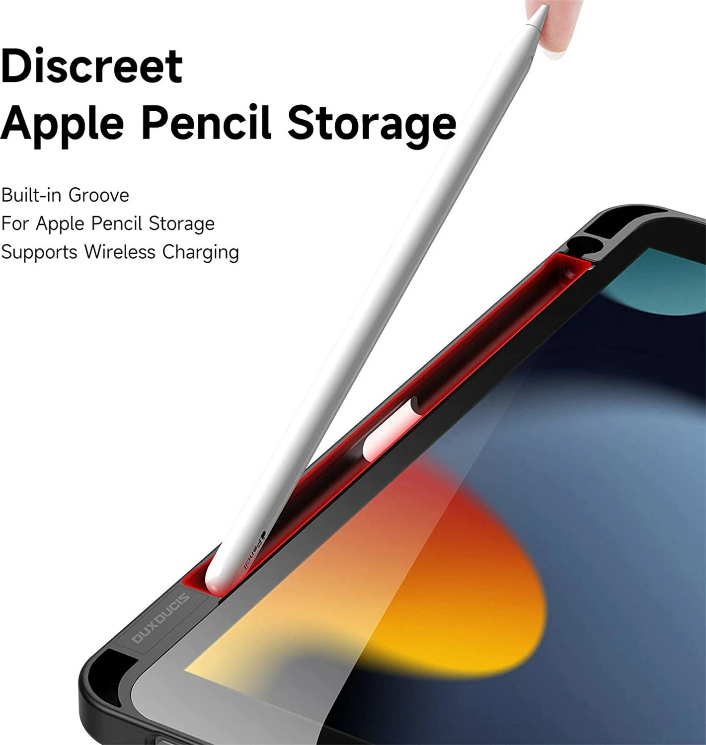 Mbështjellës për tabletë MTK Moveteck, iPad Pro 12.9'' 5th dhe 6th Generation, ngjyrë e hirtë