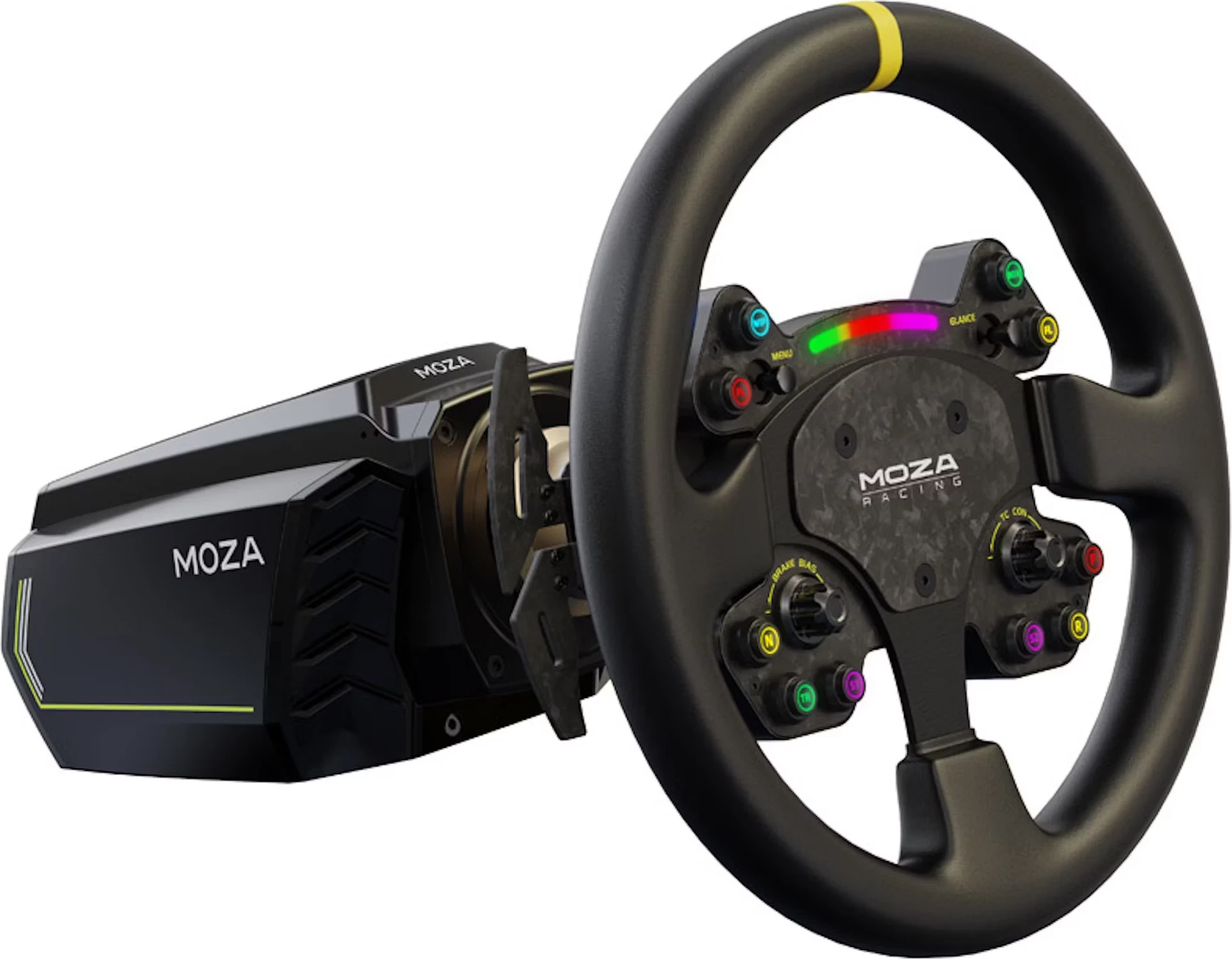 Timon sim racing Moza RS V2 (RS25) 330mm, quick release, 14 kontrolle, i zi